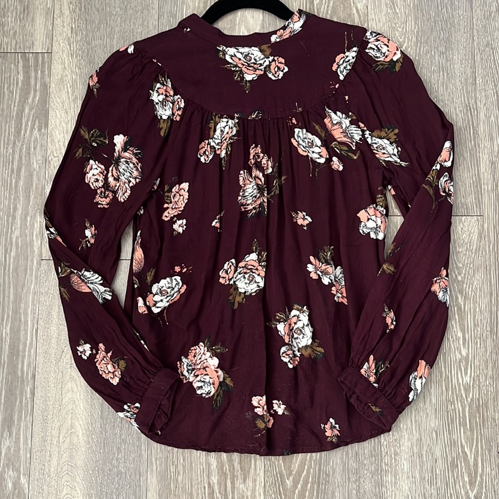 Lucky Brand Floral Blouse - Picture 2 of 3
